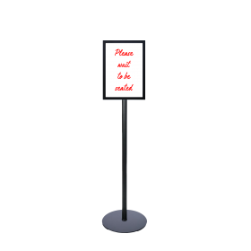 The ezi pole is available in a range of different display sizes 