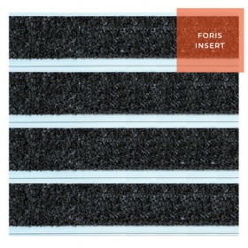 Close up of the Foris coloured mat, suitable for indoor and outdoor, high foot traffic areas.