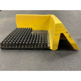 Product image of the rubber compound base and yellow borders for visability and safety 