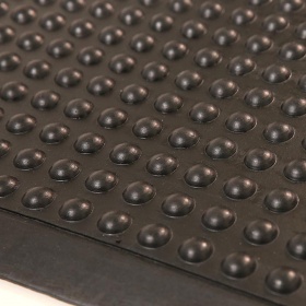 Close up image of the bubble mat - solid and the gently bubbled surface to respond to even the most minute body movement and pressure.
