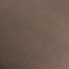Close up image of the slip resistant, anti-fatigue and custom comfy rib premier mat
