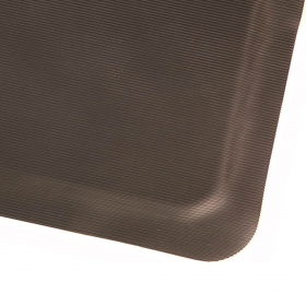 Corner product image of the Comfy rib premier mat which doubles as both an anti-fatigue mat and a legitimate insulation solution.