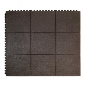 Full product image of 24/Seven Interlocking Rubber Mat - Solid