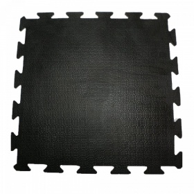 Full product image of a black dairy mat
