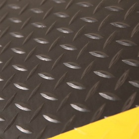 Close up image of the Rugged, durable, and boasting a 4mm vinyl skin surface