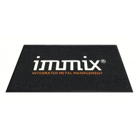 Image of a custom Superguard Logo Inlay Mat for a retail space.
