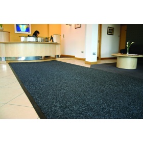Image of the superguard entrance mat with optional edging used in a front lobby.