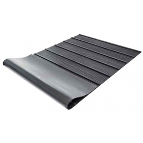 Product image of the ramp mat which is absorbs shock and noise and protects flooring