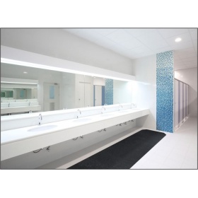 Insitu of the SmartGrip Mat Roll perfect foor protecting bathrooms