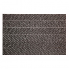 Full image of the Waterhog Elite mat, which has an appealing and unique diagonal stripe design.
